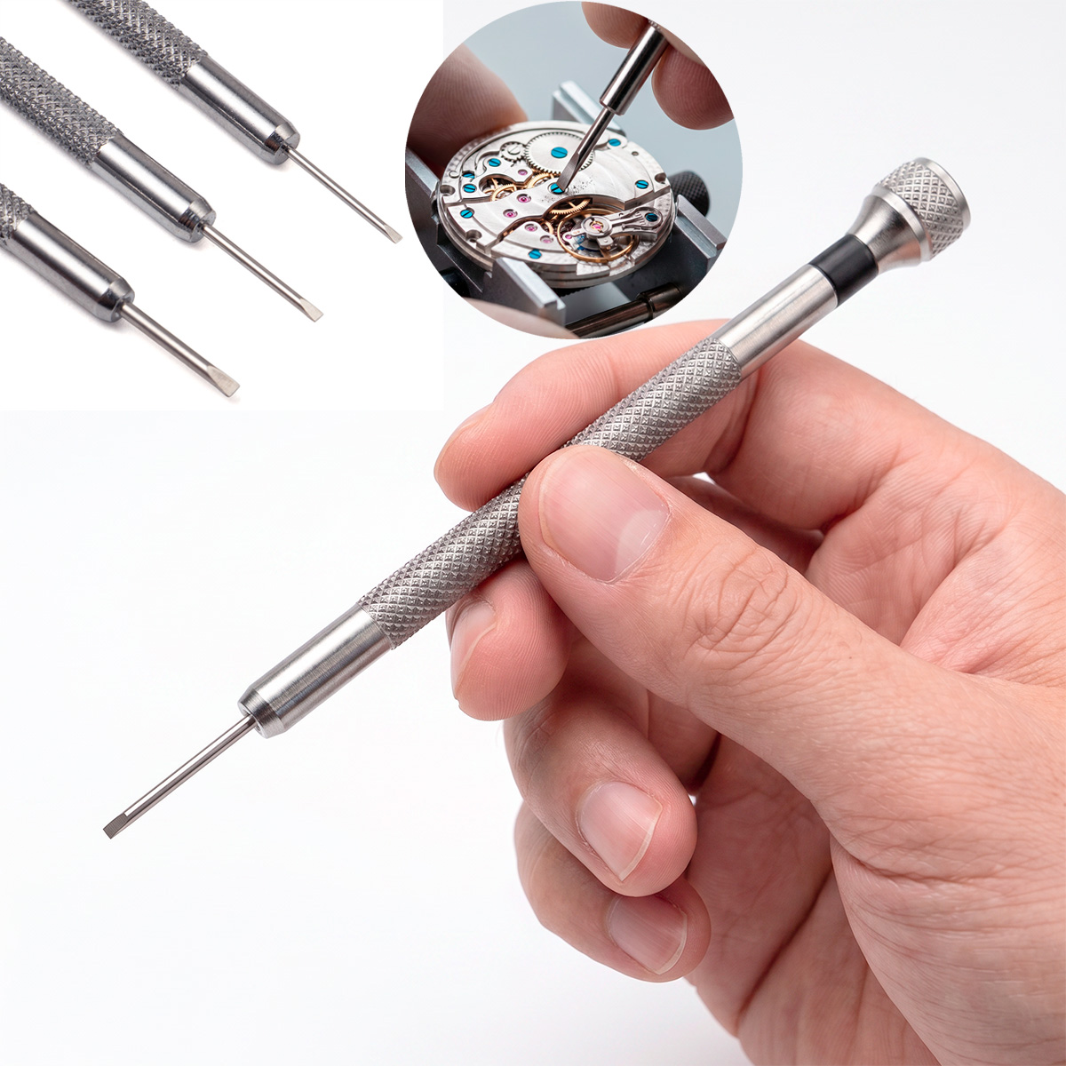 Watchmaker Screwdriver - Set di 8 Cacciaviti Piatti di