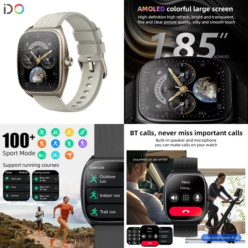 Watch Smartwatch - Orologio Smart da Uomo alla Moda
