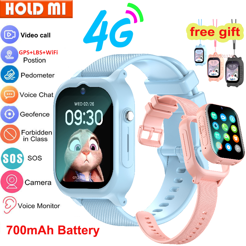 Smartwatch Watches For Kid Boy With Alarm - Smart Watch Bambini 4G GPS WIFI