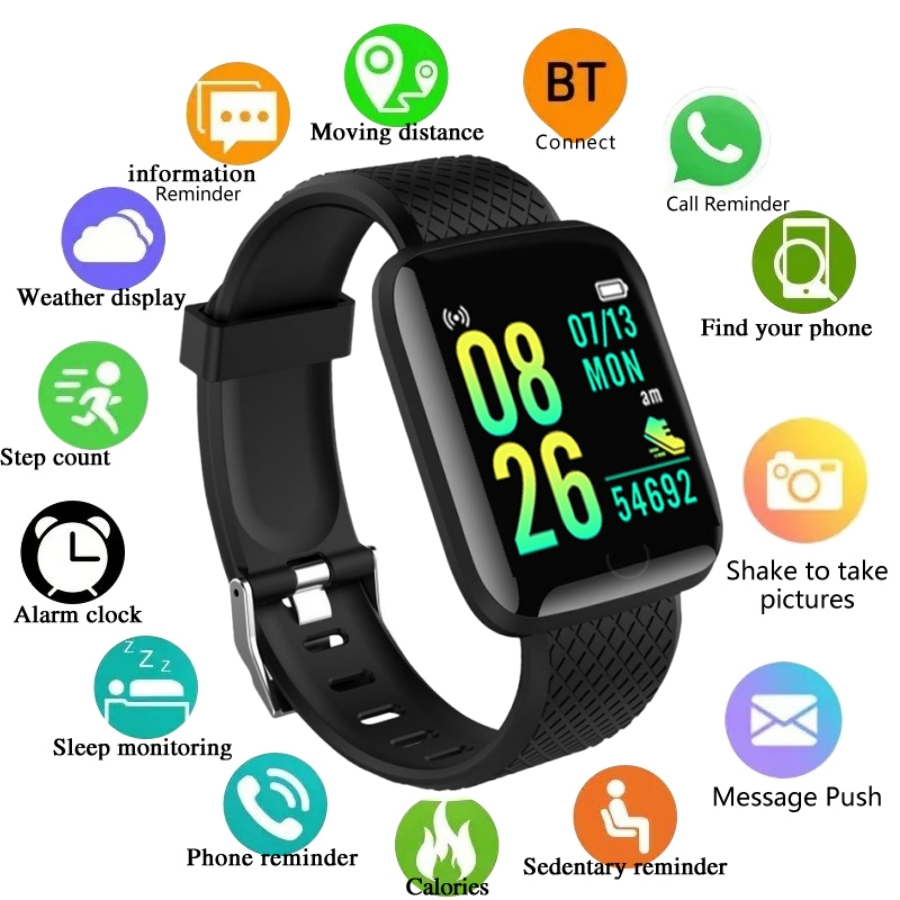 Watch Smart Y68 - Orologi intelligenti Bracciale sportivo di moda