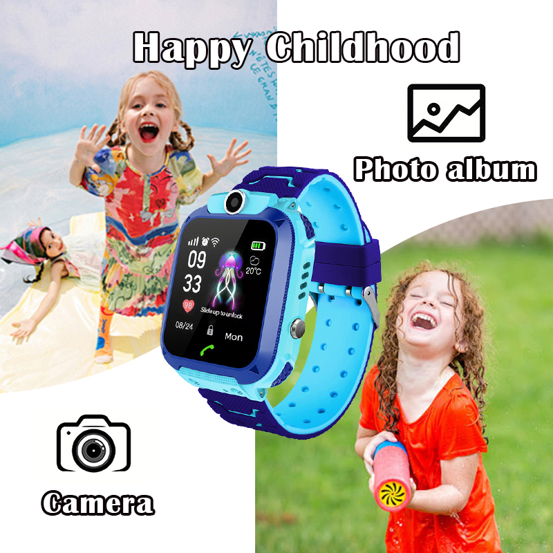 Smartwatch Watches Gift For Boys With Gps - Q12B Smartwatch per Bambini con Funzione