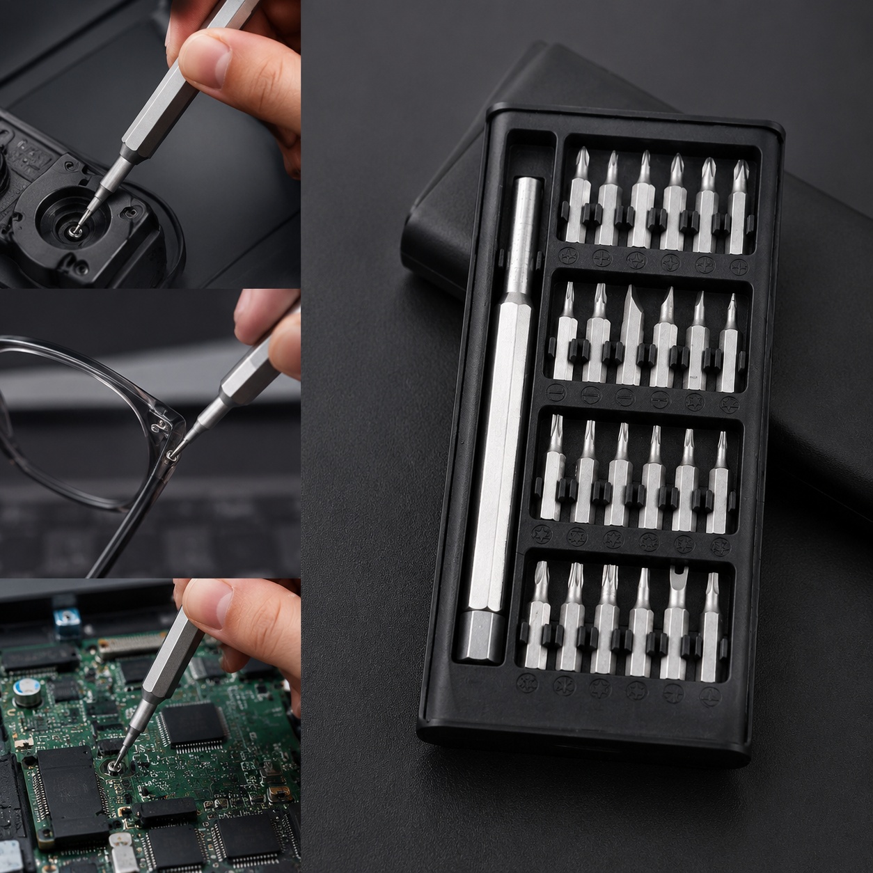 Watchmaker Screwdriver - Set di Cacciaviti Multifunzione 24-in-1, Strumento