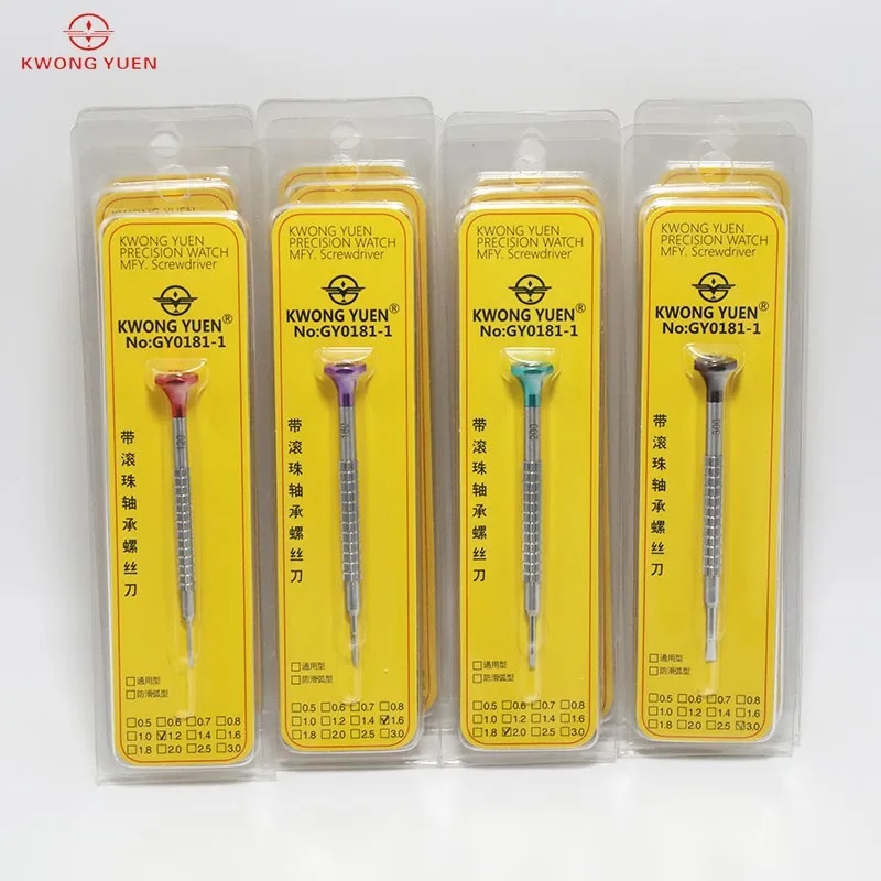 Watchmaker Screwdriver - Kwong YUEN cacciaviti per orologio cacciavite