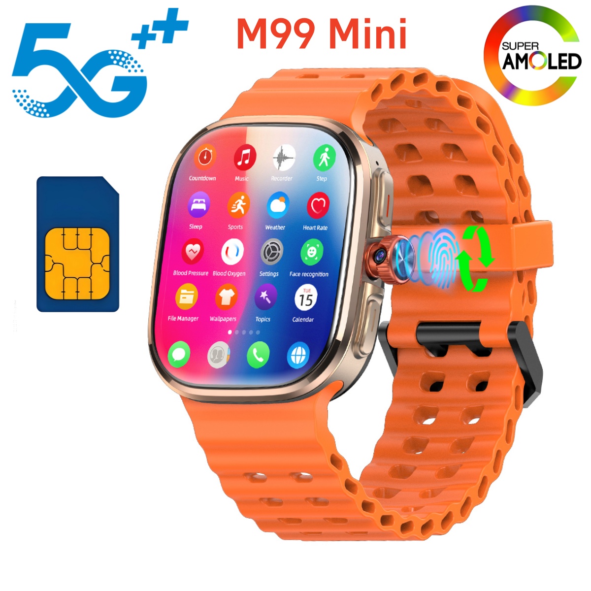 M99 Mini Smartwatch 5G Android - Smartwatch Nothing Watches recensione e prezzo