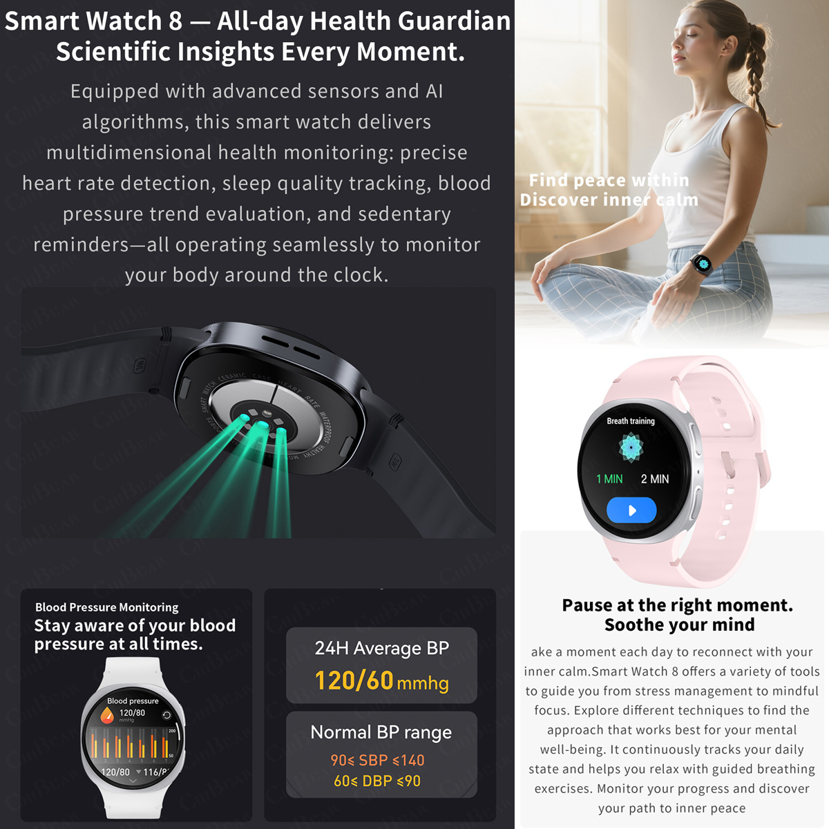 Nuovo Smartwatch 2026 con GPS, - Smartwatch Health Watches For Men recensione e prezzo