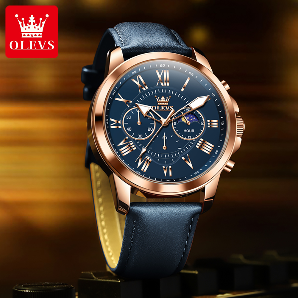 OLEVS 3632 Orologio da Uomo Mu - Smartwatch Watches Brands For Men recensione e prezzo