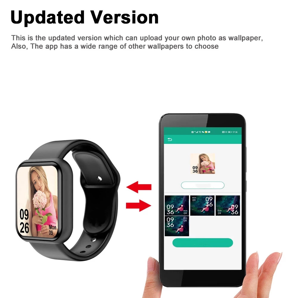 Smart Watch per uomo donna mod - Watch Smart Y68 recensione e prezzo