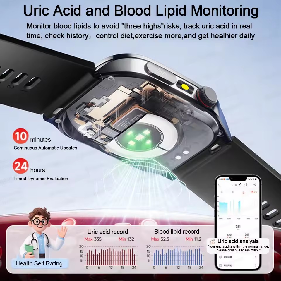 2026 Nuova Salute Astuto Della - Smartwatch Health Watches For Men recensione e prezzo