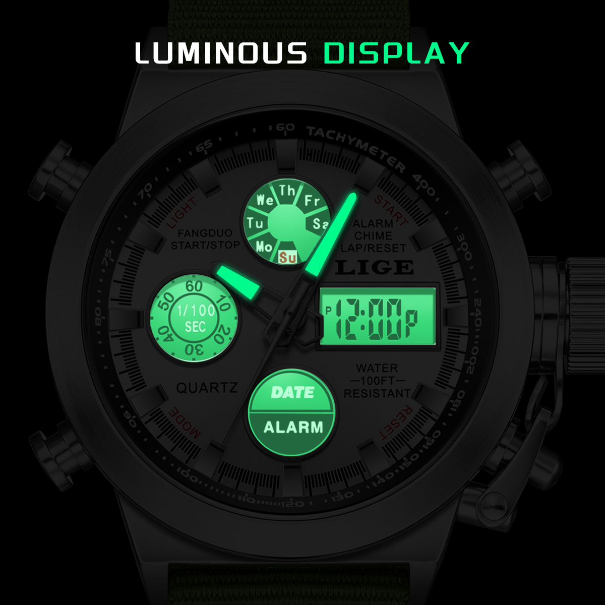 Orologio da Uomo LIGE di Grand - Smartwatch Watches Brands For Men recensione e prezzo