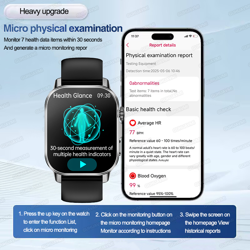 Nuovo Smartwatch AI per la Sal - Smartwatch Health Watches For Men recensione e prezzo