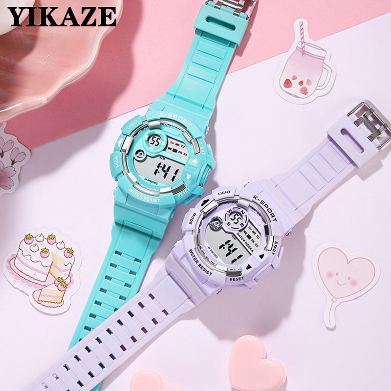 YIKAZE Orologi per bambini Mod - Smartwatch Digital Watches For Kid Boy With Alarm recensione e prezzo