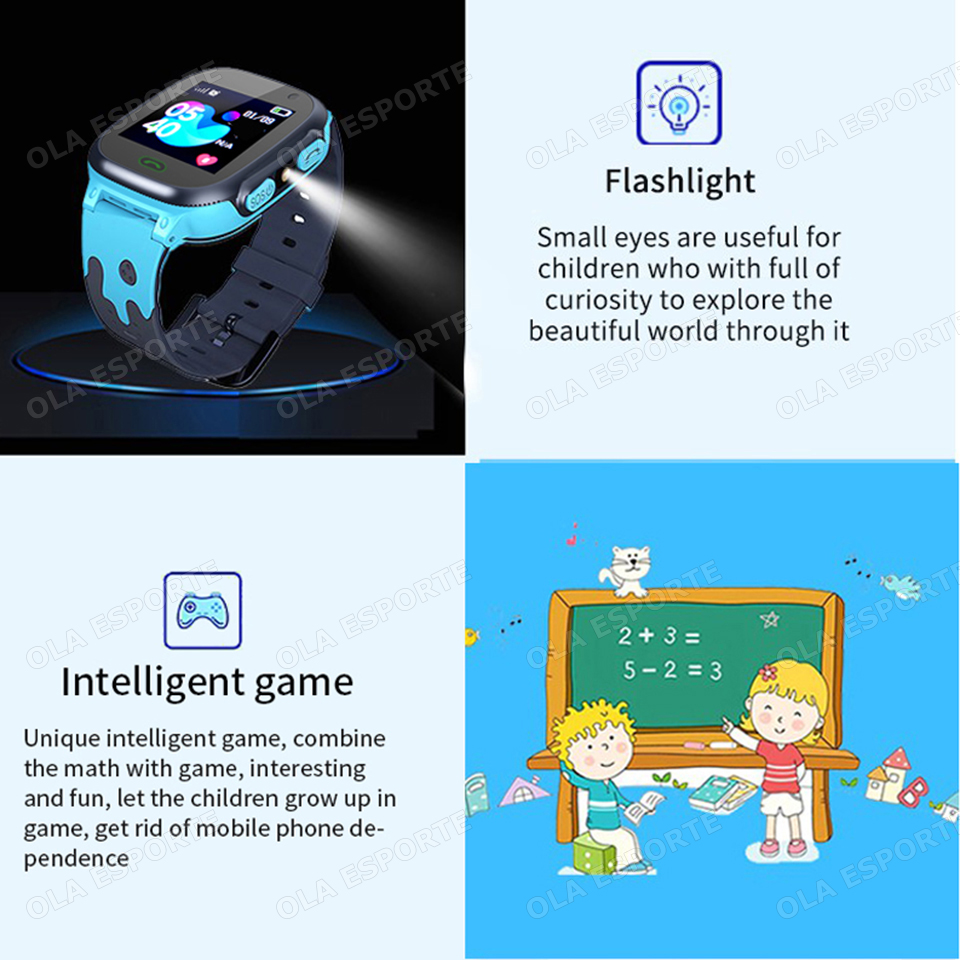 2025 Nuovi bambini Smart Watch - Smartwatch Watches For Kid Boy With Alarm recensione e prezzo