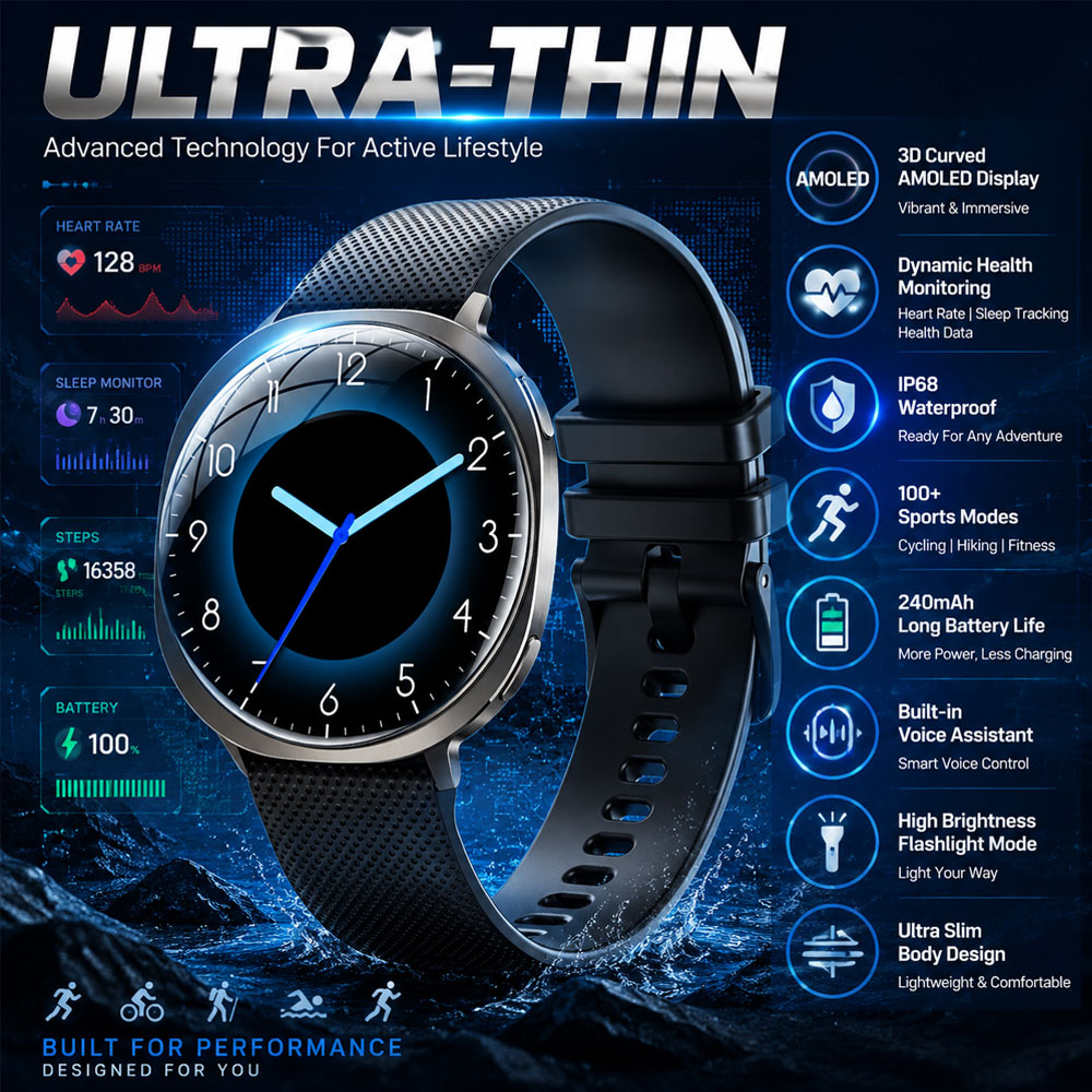 Nuovo Smartwatch con Tracciame - Smartwatch Health Watches For Men recensione e prezzo