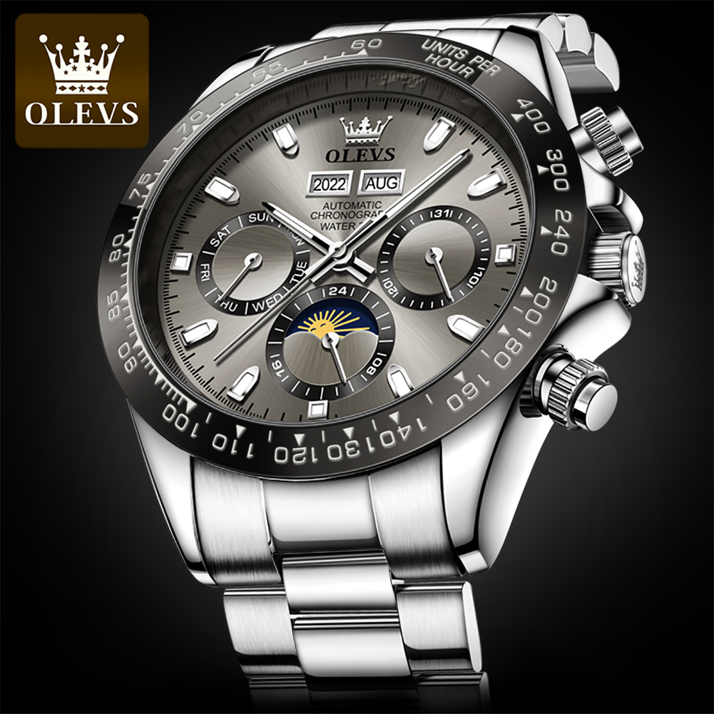 OLEVS 6654 Orologio da uomo di - Seiko Watch 5 Sports recensione e prezzo