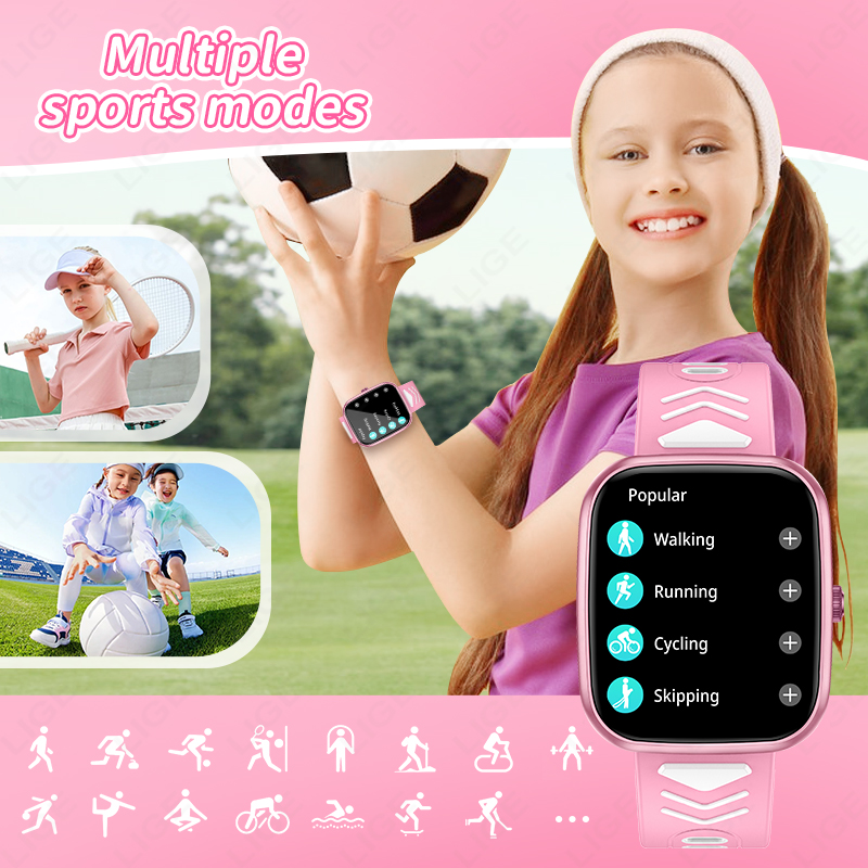 LIGE Nuovo Smartwatch Impermea - Smartwatch Digital Watches For Kid Boy With Alarm recensione e prezzo