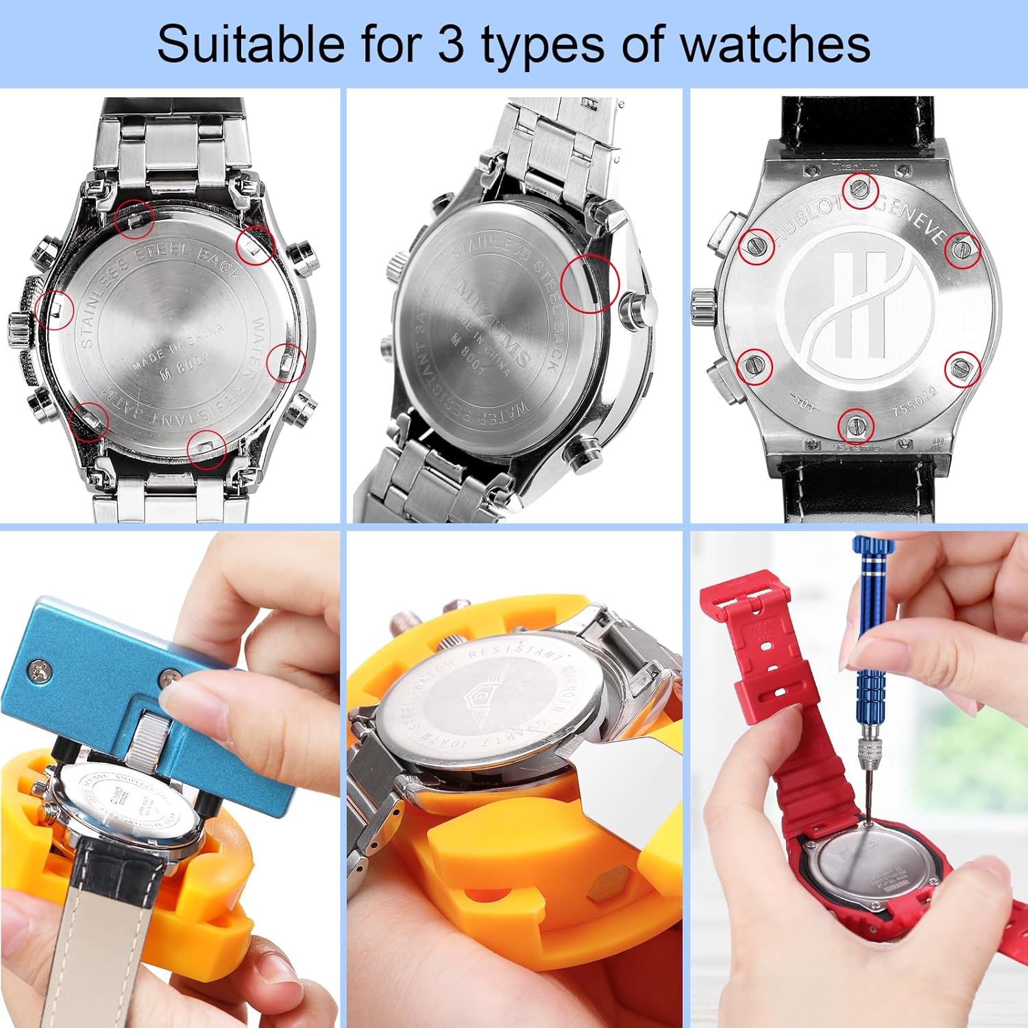 Kit di sostituzione della batt - Watchmaker Screwdriver recensione e prezzo