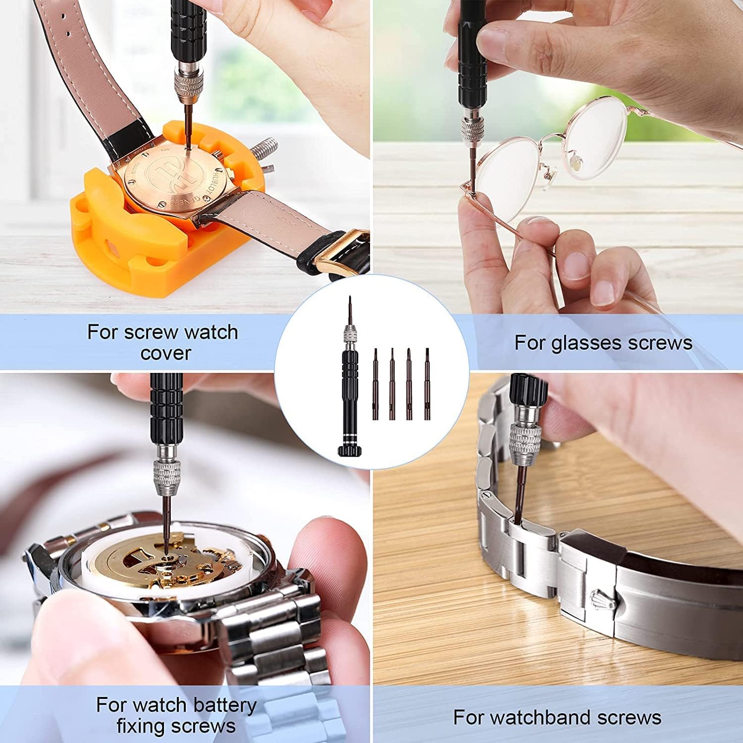 Kit di sostituzione della batt - Watchmaker Screwdriver recensione e prezzo