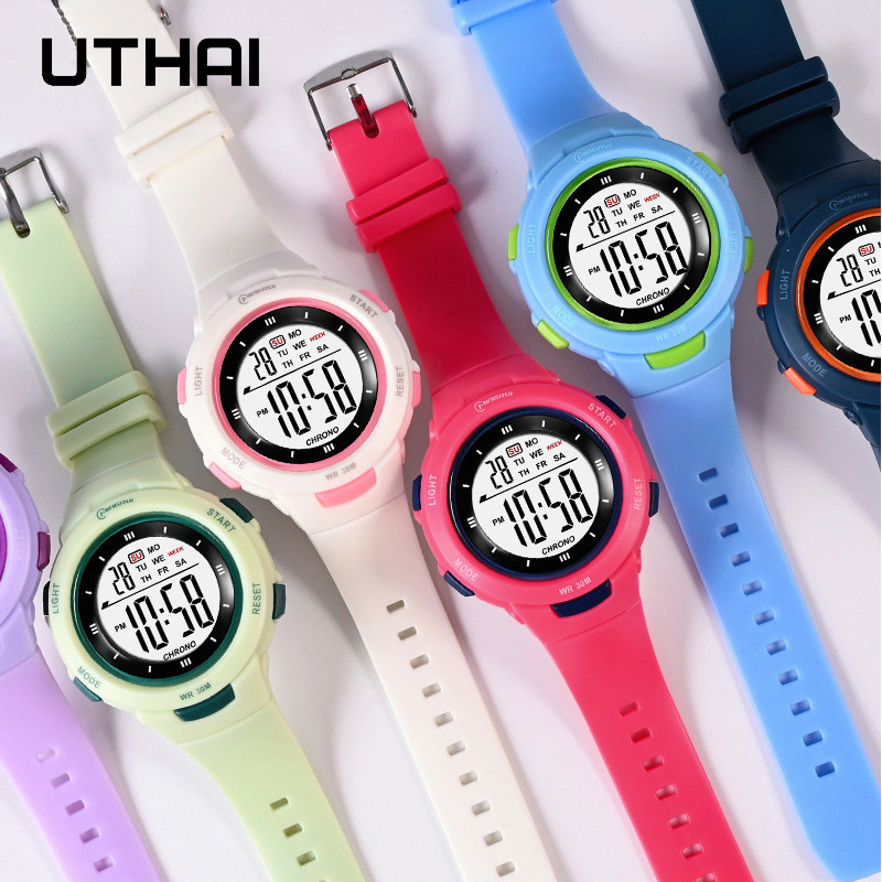 UTHAI CE49 Orologi per bambini - Smartwatch Digital Watches For Kid Boy With Alarm recensione e prezzo