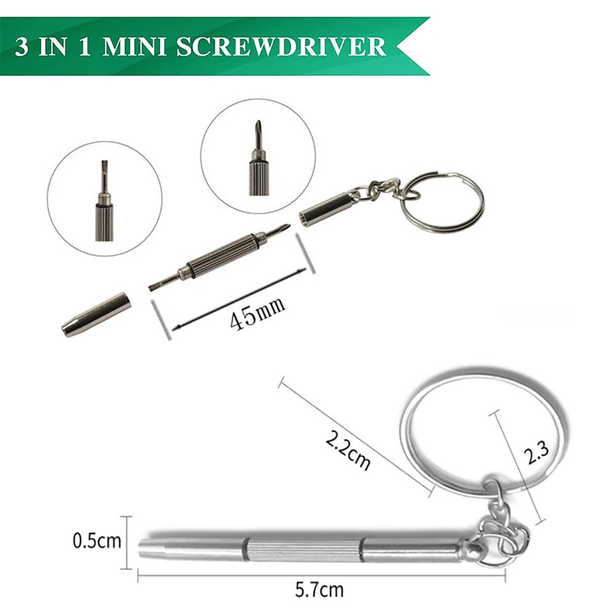 1/2/10 pz Mini Cacciavite 3 in - Watchmaker Screwdriver recensione e prezzo