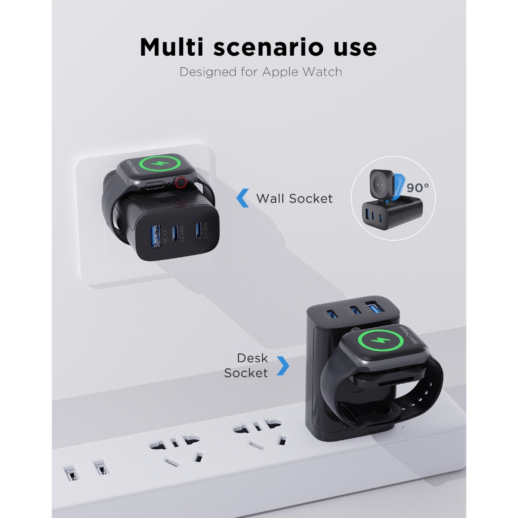 Oatsbasf 4 in 1 QC3.0 adattato - Smartwatch Apple Watch recensione e prezzo