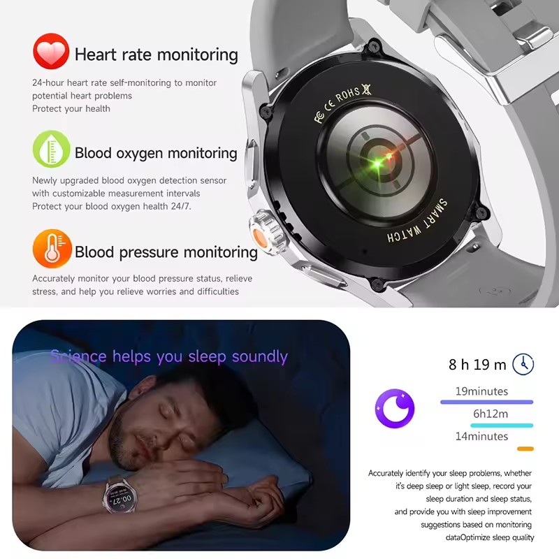 GUHUAVMI NFC Astuto Della Vigi - Smartwatch Watches Brands For Men recensione e prezzo